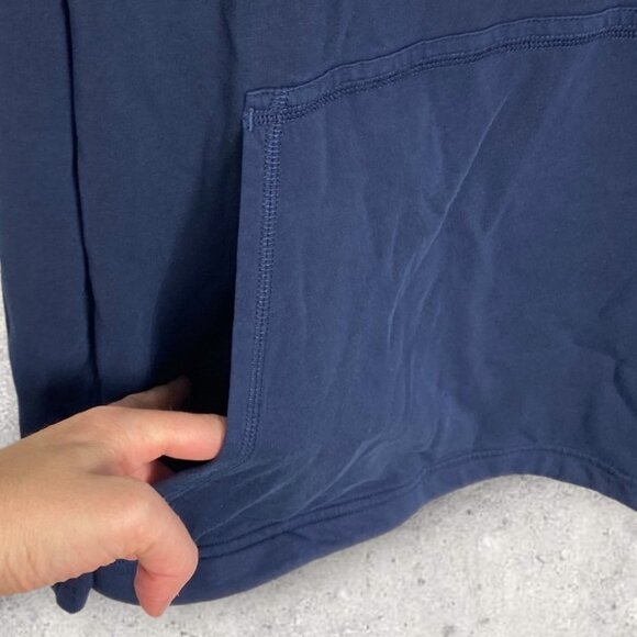 NEW Rhone Bolina Henley Hoodie Blue Size Large 2021 Lightweight Hooded Sweater L - Picture 5 of 14